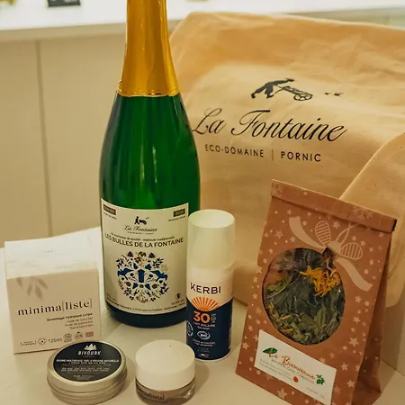 公寓式酒店 Eco-domaine La Fontaine - Residence-spa - 300 M De La Fontaine Aux Bretons 3*